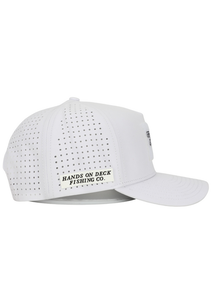 H2OD 5-Panel Snapback (White Out)