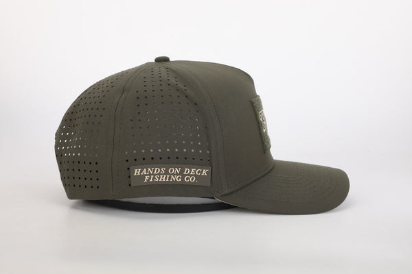 H2OD 5-Panel Snapback (County - Green)