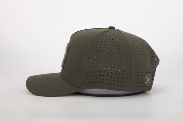H2OD 5-Panel Snapback (County - Green)