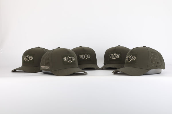 H2OD 5-Panel Snapback (County - Green)