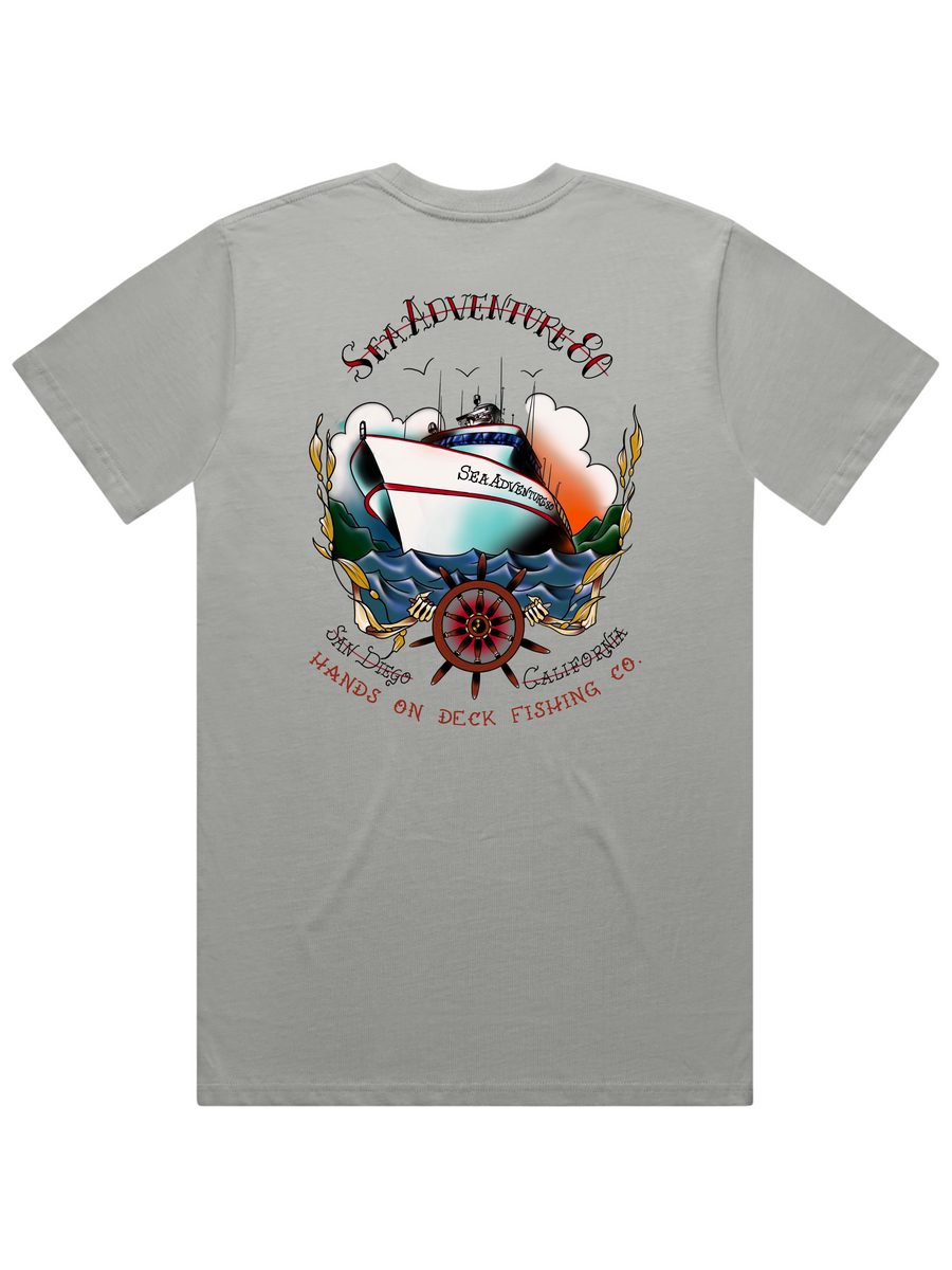 Sea Adventure 80 Boat T-shirt – Hands On Deck Fishing