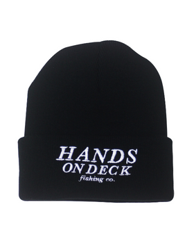 Hands on Deck Classic Beanie (Black)