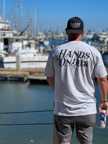 Dead Fish T-shirt (White Heather)