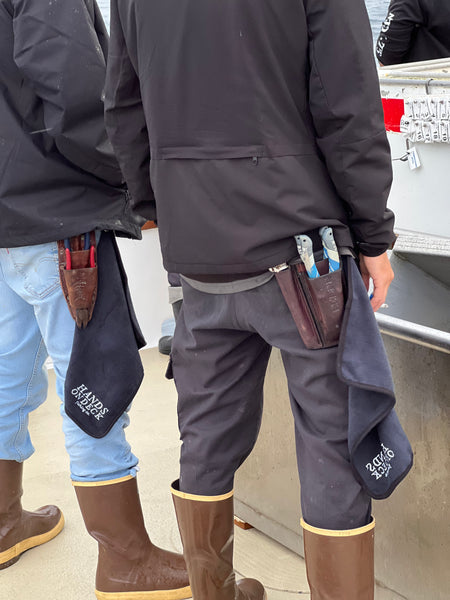 Hands on Deck Fishing Towels (Black)