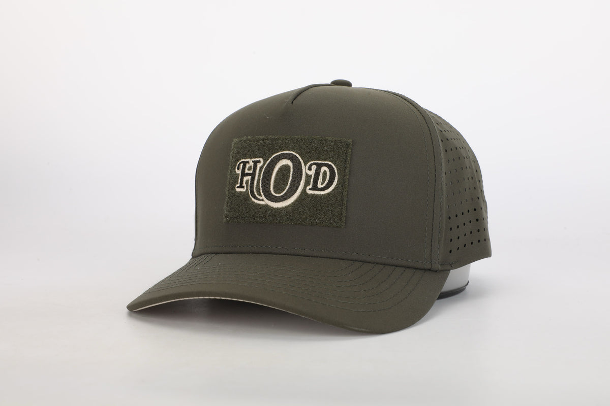 H2OD 5-Panel Snapback (County - Green) – Hands On Deck Fishing