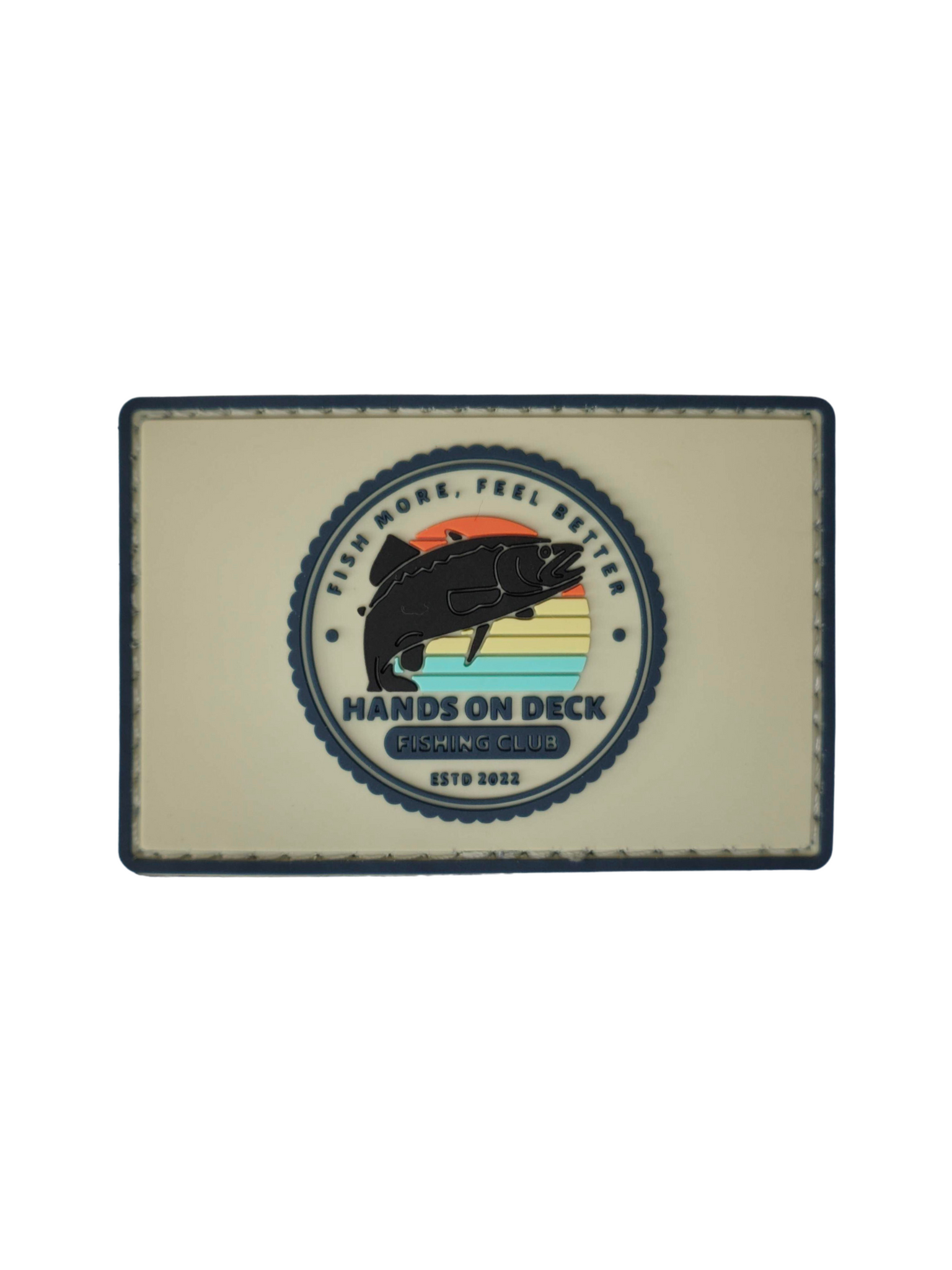 Fish More Feel Better Trout Velcro Patch