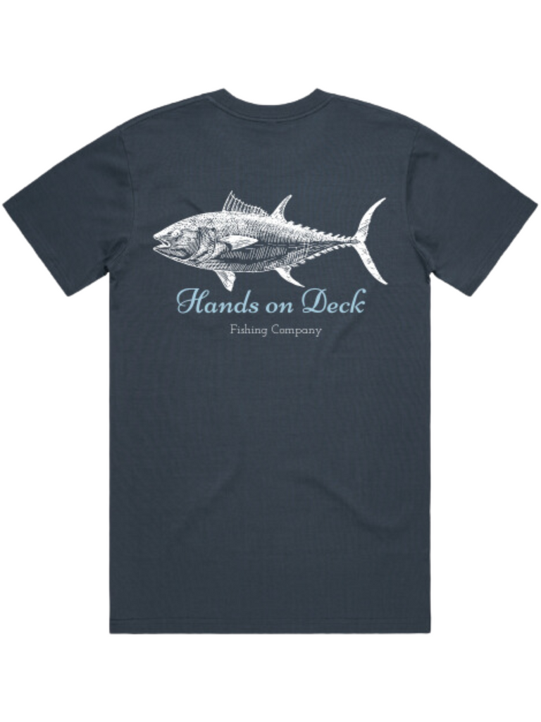 Big Blue Fin T-shirt – Hands On Deck Fishing
