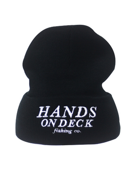 Hands on Deck Classic Beanie (Black)