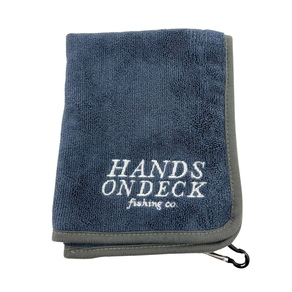 Hands on Deck Fishing Towels (Grey)